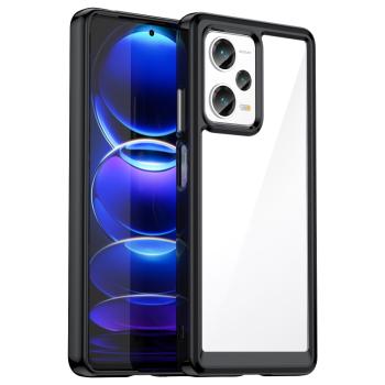 CRYSTAL Ochranný kryt pre Xiaomi Redmi Note 12 Pro+ 5G čierny