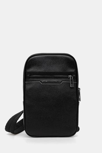 Malá taška Armani Exchange čierna farba, XM001602 AF17205