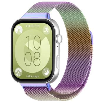 MILANESE Kovový remienok pre Huawei Watch Fit 3 COLORFUL