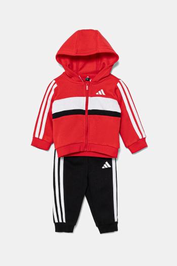 Detská tepláková súprava adidas červená farba, KC6003