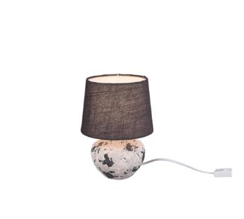 Stolová lampa Reality Bay sivá R50951811