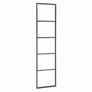 SAPHO Ska551 Ska sušiak uterákov na opretie 42 x 170 x 2 cm, čierna mat