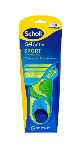 Scholl Gélové vložky do topánok GelActiv Sport (Insole) 1 pár Large