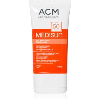 ACM Medisun ochranný zmatňujúci krém na tvár SPF 50+ 40 ml