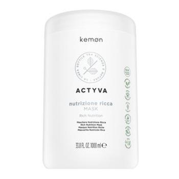 Kemon Actyva Nutrizione Rich Mask vyživujúca maska pre veľmi suché vlasy 1000 ml