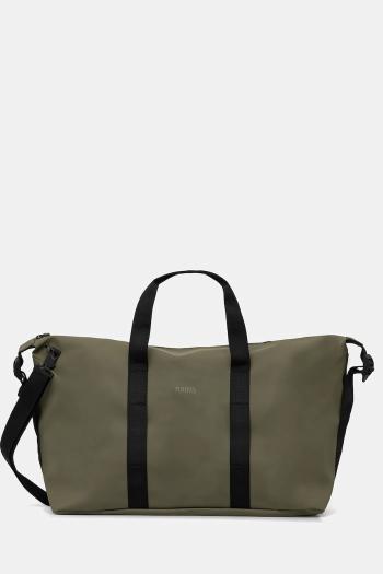Taška Rains 14200 Hilo Weekend Bag zelená farba, 14200