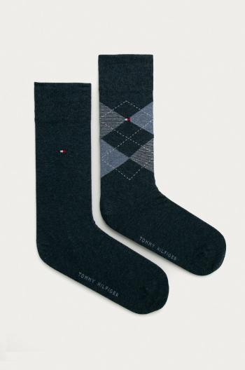 Ponožky Tommy Hilfiger pánske, tmavomodrá farba, 100001495