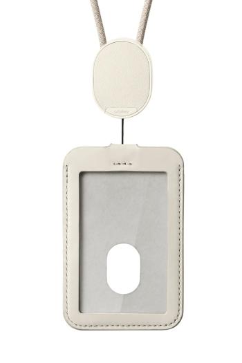 Puzdro na identifikačnú kartu so šnúrkou na krk Orbitkey Card Holder 56 x 7 x 0,4 cm béžová farba