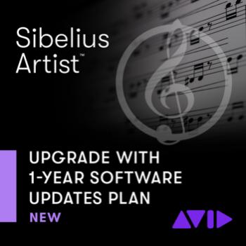 AVID Sibelius Artist Perpetual License Updates + Support Plan Upgrade (Digitálny produkt)