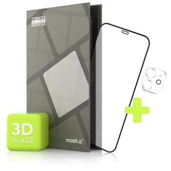Tempered Glass Protector na iPhone 11, 3D + sklo na kameru (Case Friendly) (TGR-AI11CF-BL)