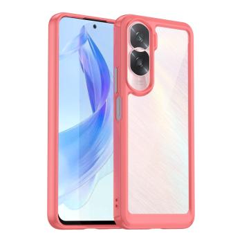 CRYSTAL Ochranný kryt pre Honor 90 Lite 5G červený