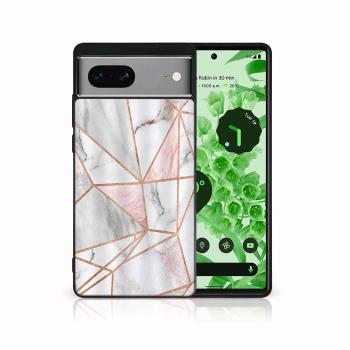 MY ART Ochranný kryt pre Google Pixel 7a PINK MARBLE (143)