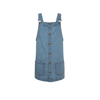 Pepe jeans  CHICAGO PINAFORE  Krátke šaty Modrá