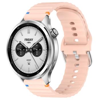 WAVY Silikónový remienok pre Xiaomi Watch S4 ružový