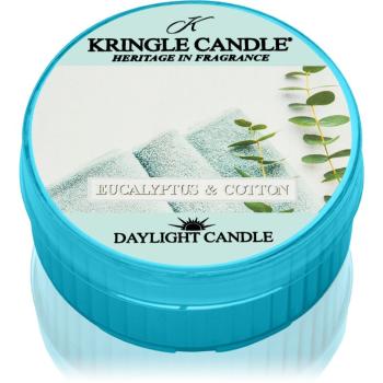 Kringle Candle Eucalyptus & Cotton čajová sviečka 42 g