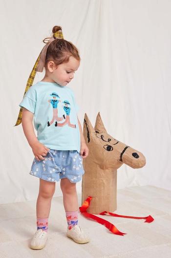 Detské bavlnené tričko Bobo Choses s potlačou