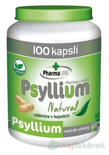 PharmaLINE Psyllium Natural 100 kapsúl