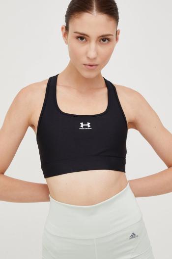 Športová podprsenka Under Armour Authentics čierna farba, jednofarebná