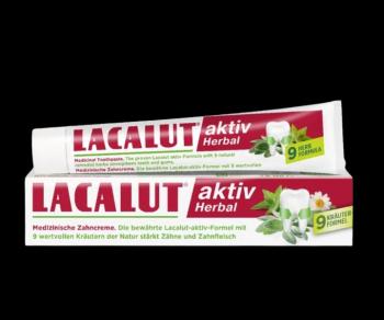 LACALUT Aktiv Bylinná zubná pasta 75 ml