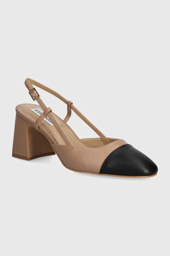 Lodičky Steve Madden Zeina béžová farba, na podpätku, SM11003126