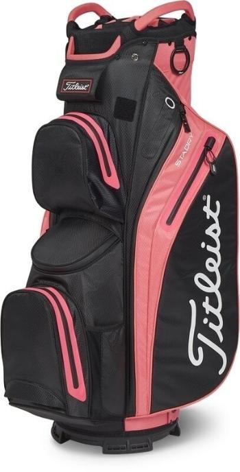 Titleist Cart 14 StaDry Black/Candy/Pink Cart Bag