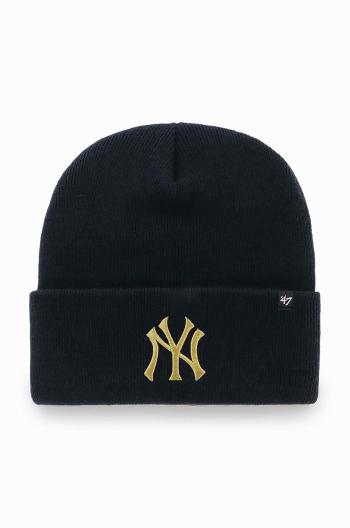 Čiapka 47 brand Mlb New York Yankees tmavomodrá farba,