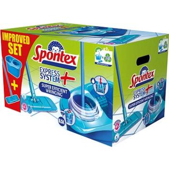 SPONTEX Inovatívny mop Express System Plus bez žmýkacieho koša (3384128000300)