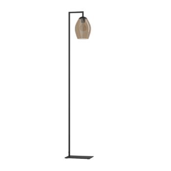 Stojaca lampa Eglo ESTANYS 1 čierna 390255