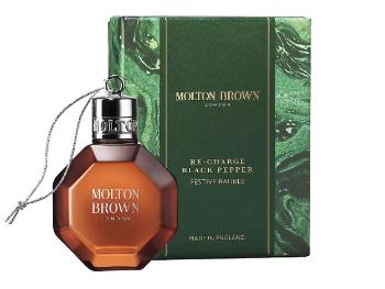 Molton Brown Kúpeľový a sprchový gél Re-charge Black Pepper Festive Bauble (Bath & Shower Gél) 75 ml