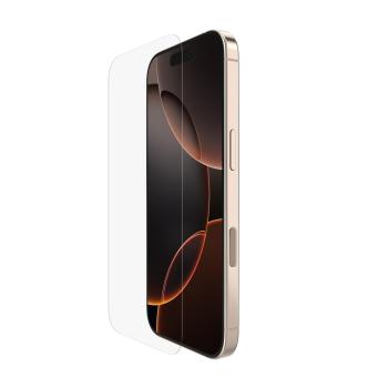 Belkin SCREENFORCE™ Invisiglass Anti-Microbial ochranné sklo pre iPhone 16 Pro