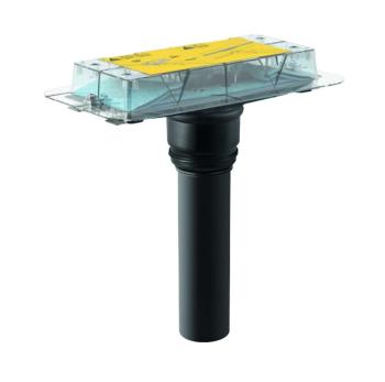 GEBERIT - CleanLine Súprava na hrubú montáž na sprchové kanáliky CleanLine, inštalácia cez podlahu 154.153.00.1