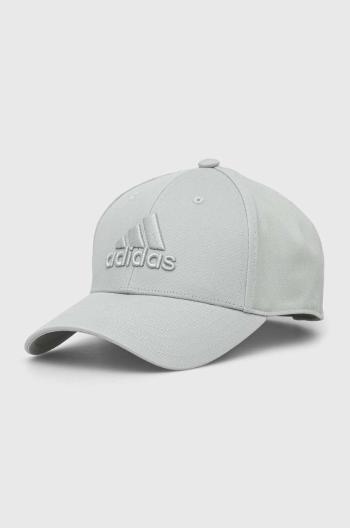 Šiltovka adidas Performance tyrkysová farba, s nášivkou