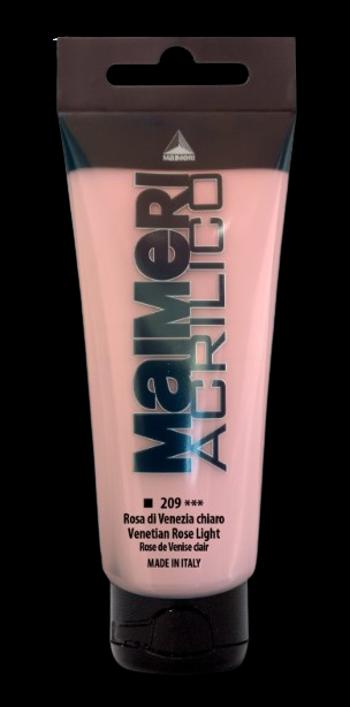 MAIMERI ACRILICO - Akrylové farby 209 - venetian rose light, 0,2 L