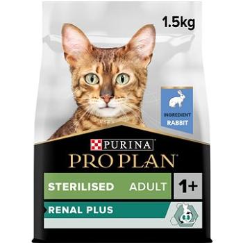 Pro Plan Cat Sterilised renal plus  s králikom 1,5 kg (7613033566325)