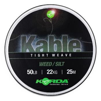 Korda olovená šnúra kable tight weave 7 m - weed/silt