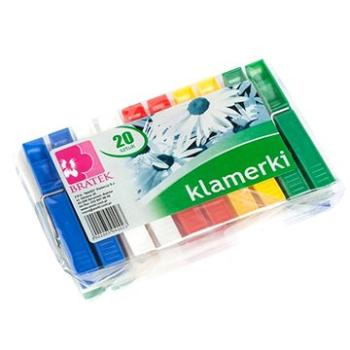 BRATEK štipce na bielizeň 20 ks (5902065042023)