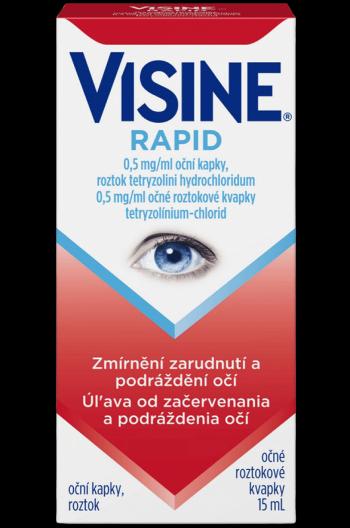 VISINE Rapid 0,5 mg/ml očné roztokové kvapky 15 ml