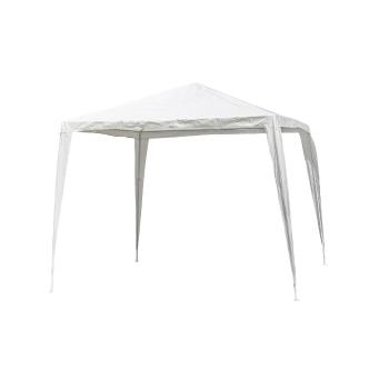 Foișor Happy Green Party II alb, 2,4 x 2,4 m