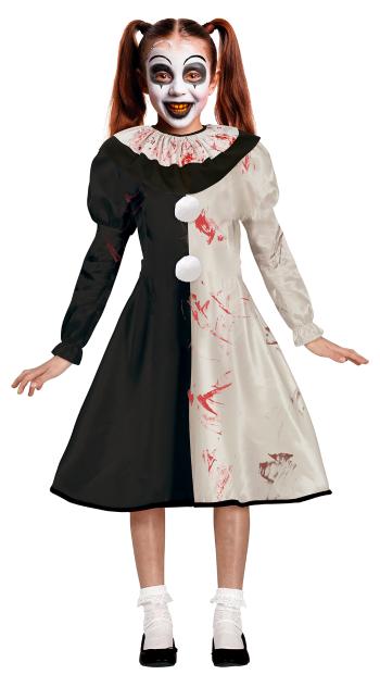 Gyerek lány jelmez - Bohócművész Méret - gyermek: 5 - 6 rokov