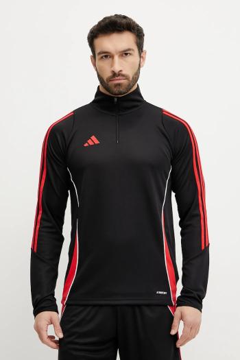 Tréningová mikina adidas Performance Tiro 24 čierna farba, vzorovaná, JN4565