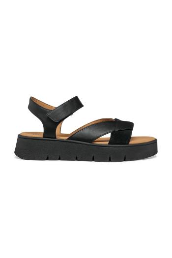 Sandále Geox D DANDRA 40 dámske, čierna farba, na platforme, D55SCB 05422 C9999