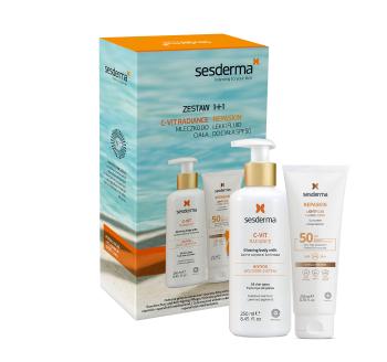 Sesderma Darčeková sada telovej starostlivosti C-VIT Radiance Repaskin