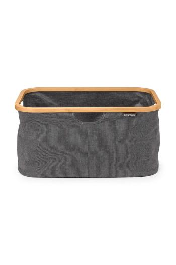 Kôš na bielizeň Brabantia Pepper Black 40 L šedá farba