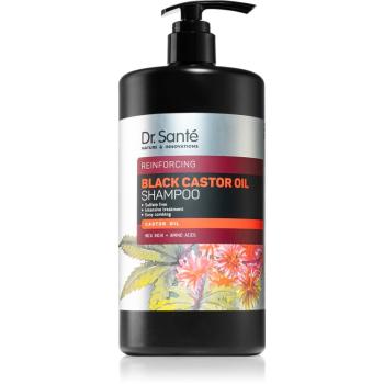 Dr. Santé Black Castor Oil posilňujúci šampón pre šetrné umývanie 1000 ml