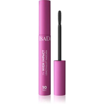 IsaDora 10 Sec High Impact Lenght & Lift riasenka pre predĺženie a oddelenie rias odtieň 02 Intense Black 9 ml