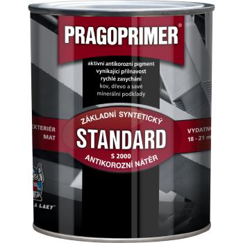 PRAGOPRIMER STANDARD S2000 - Základná farba na kov 2,5 l 0840 - červenohnedá