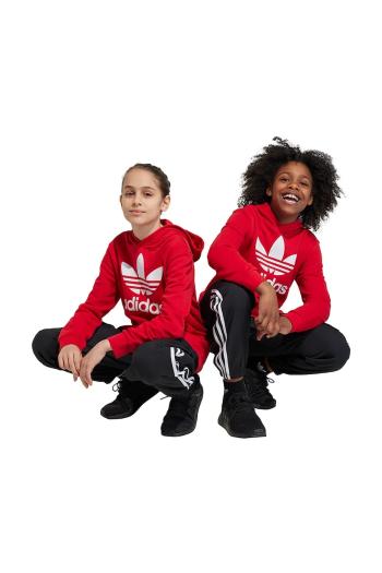 Detské nohavice adidas Originals čierna farba, s nášivkou