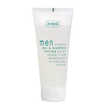 Ziaja Sprchový gél a šampón Vetiver Men (Gél & Shampoo) 200 ml