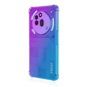 ENKAY GRADIENT Ochranný kryt pre Nothing Phone (3a) Pro PURPLE BLUE