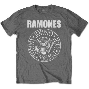 Ramones tričko Presidential Seal Šedá 9 – 10 rokov